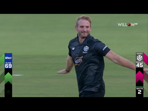 Paul Walter 3 wickets vs London Spirit