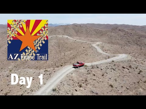 Arizona Peace Trail, Day 1, Yuma to Quartzsite