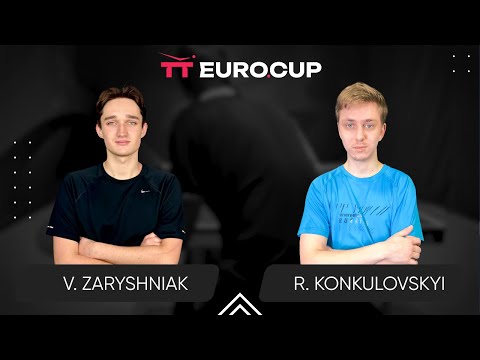 17:45 Vadym Zaryshniak - Roman Konkulovskyi 27.03.2025 TT Euro.Cup Ukraine Master. TABLE 3