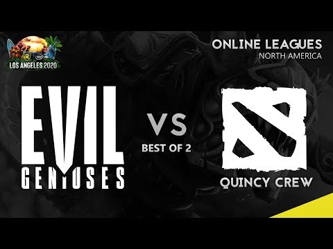 Evil Geniuses vs Quincy Crew Game 4 | ESL One Los Angeles Online 2020: NA Grand Finals