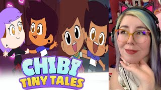 LUMITY DATE AND AMPHIBIA CROSSOVER??? - Chibi Tiny Tales REACTION - Zamber Reacts