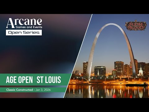 Jan St Louis AGE Open | Season 4 | Classic Constructed | Flesh and Blood