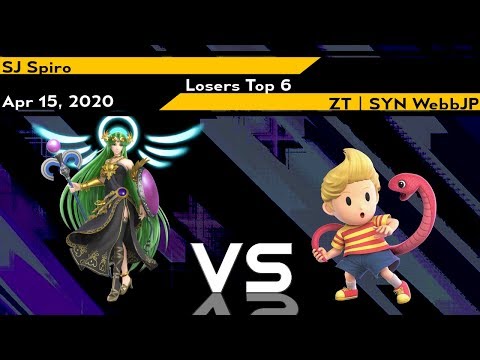 [Smash Ultimate] Xenowifi 5 (L.Top 6) - SJ Spiro vs ZT | SYN WebbJP