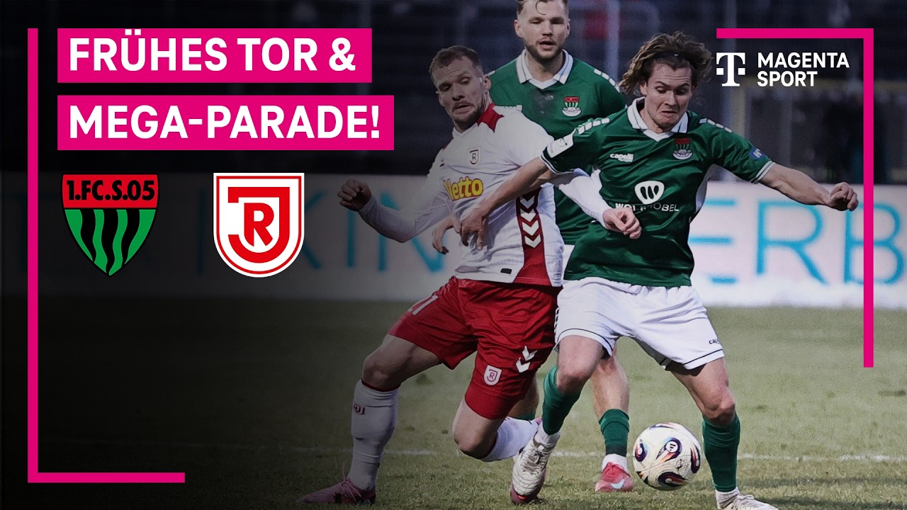 1.  Schweinfurt 05 vs SSV Jahn Regensburg Highlights