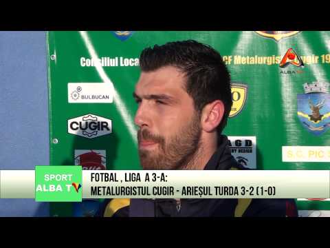 FOTBAL LIGA A 3 A METALURGISTUL CUGIR   ARIESUL TURDA3 2