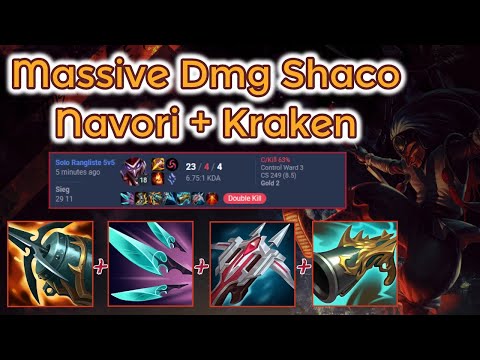 The best S13 Shaco Build!? 6s Solo Nash [League of Legends] Full Gameplay - Infernal Shaco
