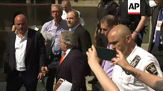 Harvey Weinstein indicted on rape and criminal sex act charges in Manhattan