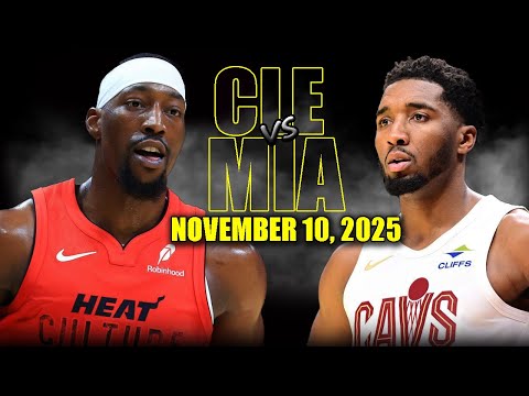 Cleveland Cavaliers vs Miami Heat Full Game Highlights - November 10, 2025 | NBA Season