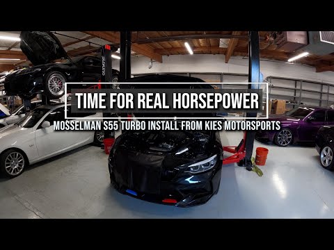 Installing the Mosselman turbos from Kies Motorsports - The key to big BMW M2/M3/M4 power!