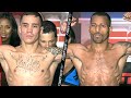 OSCAR VALDEZ VS ROBSON CONCEICAO - FULL WEIGH-IN & FACE OFF VIDEO