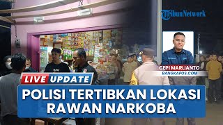 Sigapnya Polisi Tertibkan Lokasi Rawan Narkoba, Pondok Tambang di Air Lingga Basel Langsung Dibakar