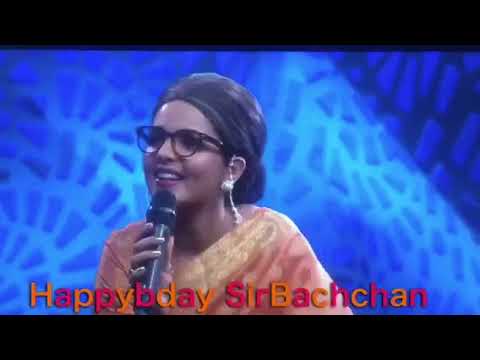 Sugandha Mishra Singing for Sir Bachchan