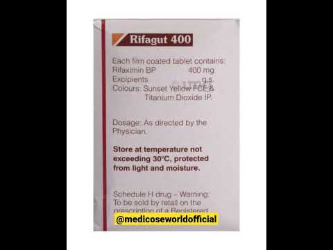 Rifagut 400 Tablet (Rifaximin)