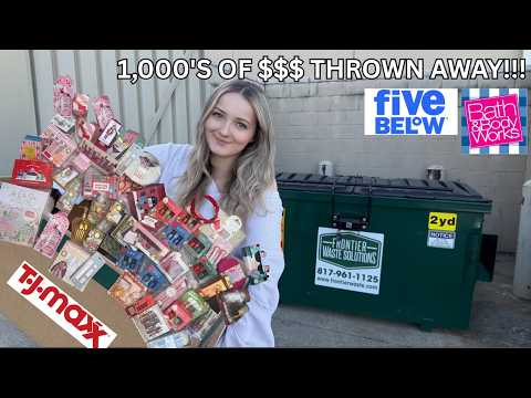 Dumpster Diving- I Found An INSANE Jackpot Hiding In THIS Dumpster!!!
