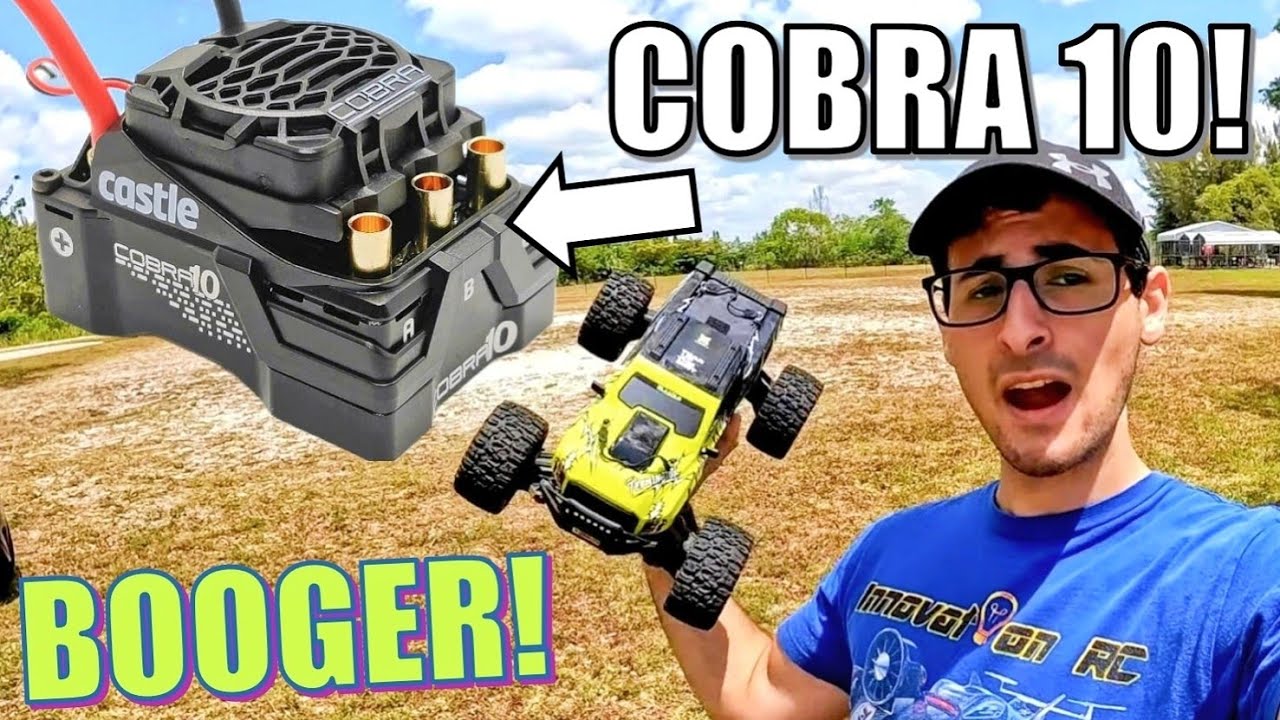 NEW COBRA 10 in Project BOOGER! *TOO MUCH POWER!*