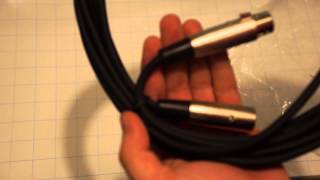 Video thumbnail for Unboxing a CBI MLC20 Low Z XLR Microphone Cable, 20 Foot by Civvie