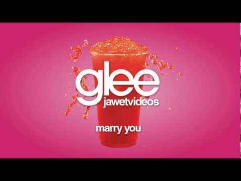 Glee Cast - Marry You (karaoke version)
