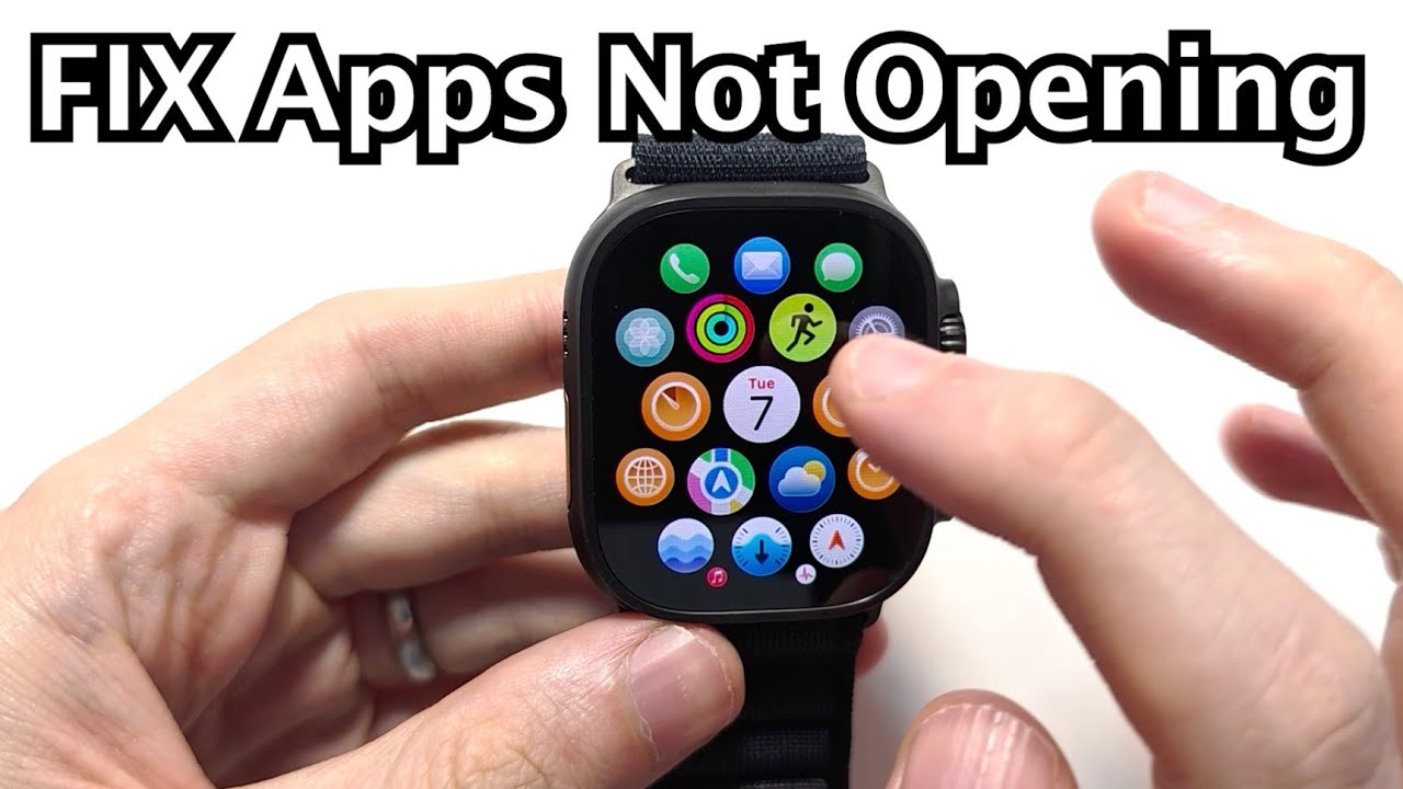 Apple Watch Can't Open Apps FIX!