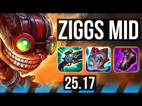 ZIGGS vs AURELION SOL (MID) | 12/2/11, 1100+ games, Legendary | KR Master | 25.17