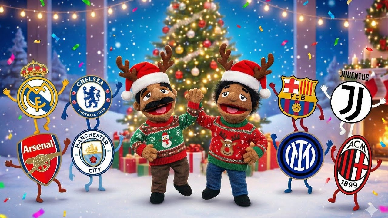 باشگاه ها توی کریسمس چیکار میکنن؟😂🔥