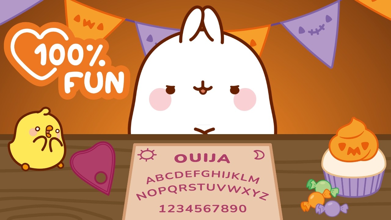 Molang's Paranormal Activity! 👻😱 The Scariest Halloween Night