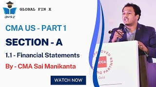 Introduction to Financial Statements | CMA Exam Prep Series