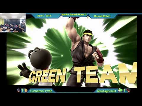 Cinnamin/Tyrtle Vs. Mantiago/Xilef Doubles Round Robin - Manti's Smash Down 3