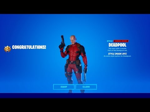 How to Unlock Unmasked Deadpool in Fortnite! All Deadpool Week 8 Challenges Guide!