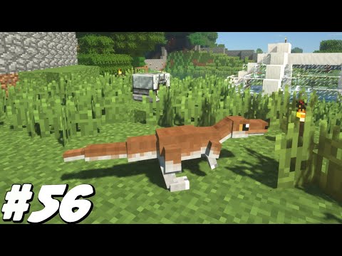 FINDING THE SPINOSAURUS AND A BIG SURPRISE | MINECRAFT DINOSAURS |EP 56
