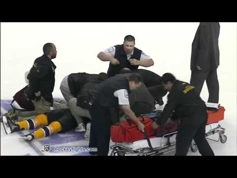 Aaron Rome hits Nathan Horton Jun 6, 2011 [NHL]