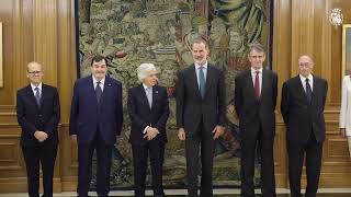 Audiencia de S.M. el Rey a la Junta de Gobierno de la Real Academia de Doctores de España