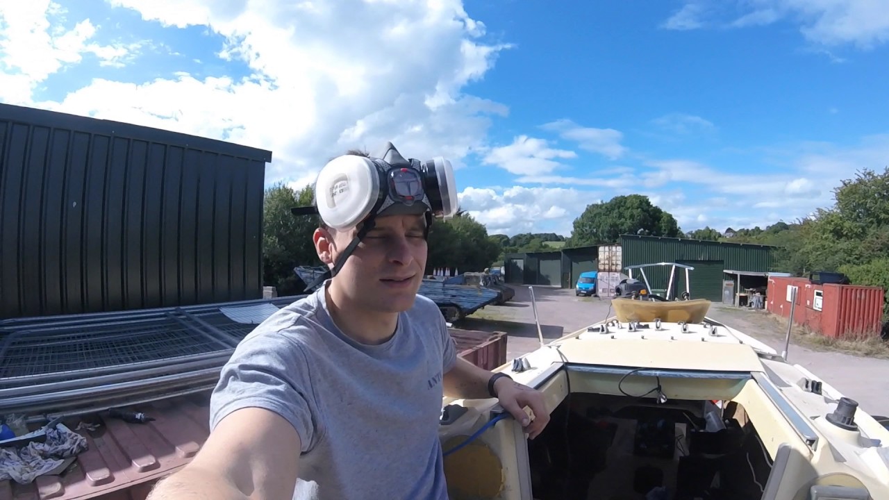 A Frantic Sailboat Restoration - Episode 11 - Fibre Glass Repair