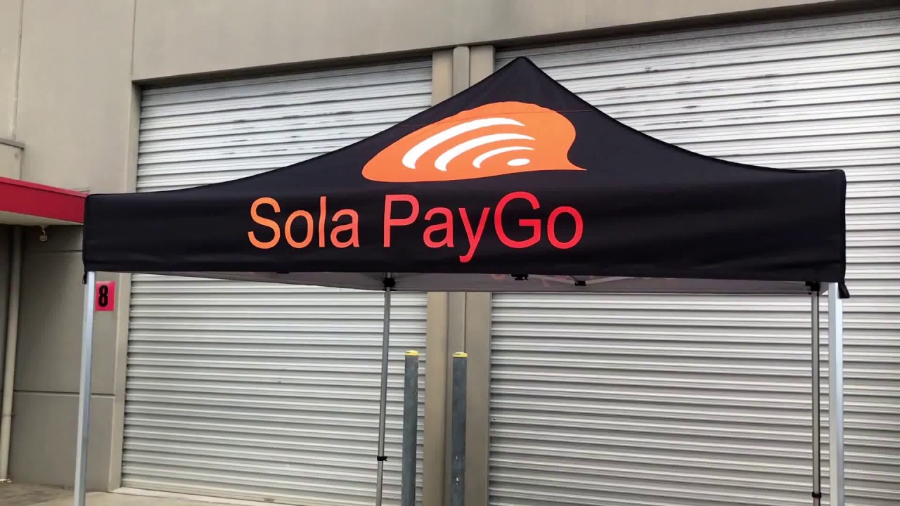 Full Colour Custom Printed Marquees