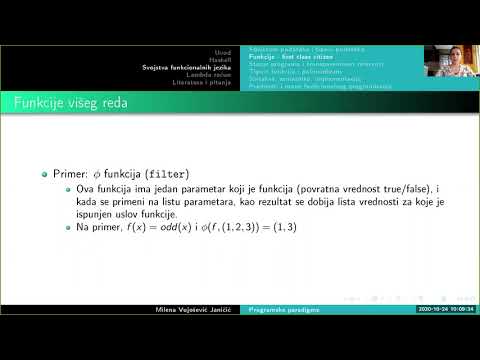 01.03.02 Svojstva funkcionalnih jezika: gradjani prvog reda