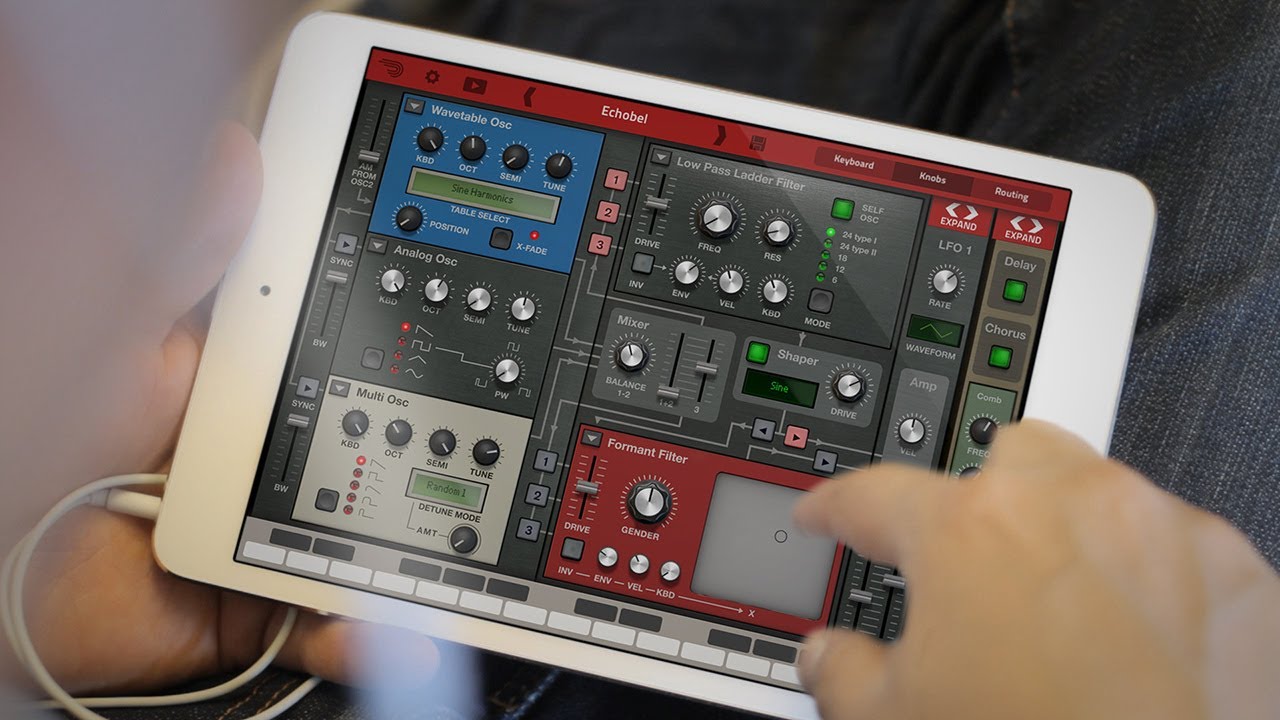 Thor Polysonic Synthesizer - Available for iPad - YouTube