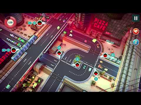 Urban Flow, wenn das letzte Auto ein crash macht und es aber Schaft