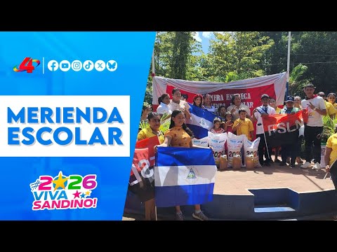 Primera entrega 2026: Merienda Escolar llega a San Rafael del Sur 🍱
