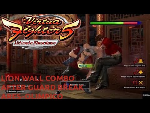 VF5us VFes Lion wall combo after  guard break
