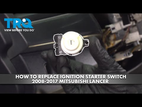 How to Replace Ignition Starter Switch 2008-2017 Mitsubishi Lancer