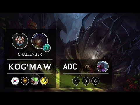 Kog'Maw ADC vs Varus - KR Challenger Patch 9.24