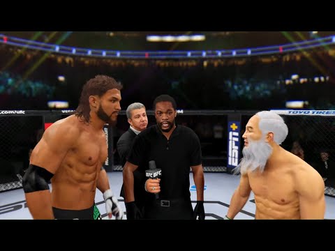 Triple H (Super Stars WWE) vs. Old Bruce Lee - EA sports UFC 4