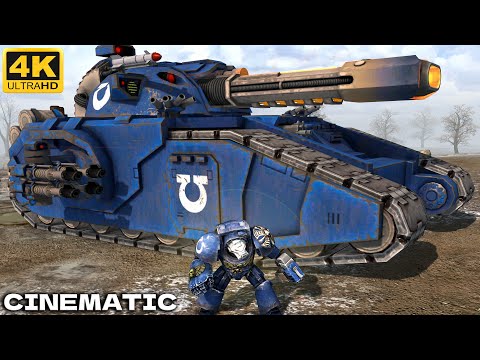 ULTRAMARINES vs TAU EMPIRE - Warhammer 40k Cinematic Battle (4K)