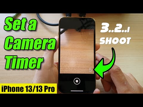 iPhone 13/13 Pro: How to Set a Camera Timer