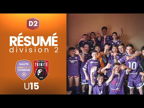 Résumé Vidéo U15 - Hauts Lyonnais - ES Lyon Trinité