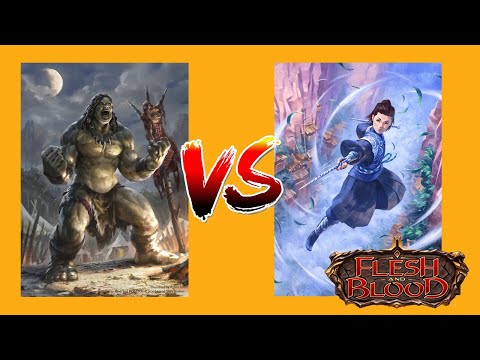 Benji "GoNinja" vs Rhinar Champion Competitive Blitz #fleshandblood #mtg #tcg #fantasy #rpg