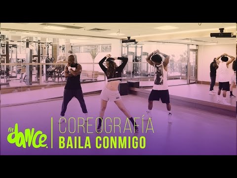 Baila Conmigo - Juan Magan ft. Luciana - Coreografía - FitDance Life - 4k