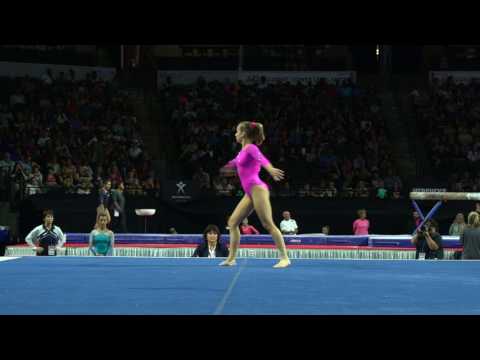 Laney Madsen – Floor Exercise – 2017 U.S. Classic – Senior Competition