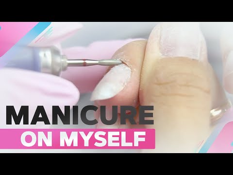 Manicure with My Non-Dominant Hand | Spring Nail Art