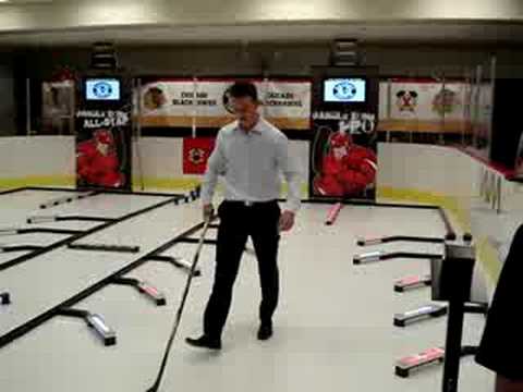 Jonathan Toews Does Kids Drill