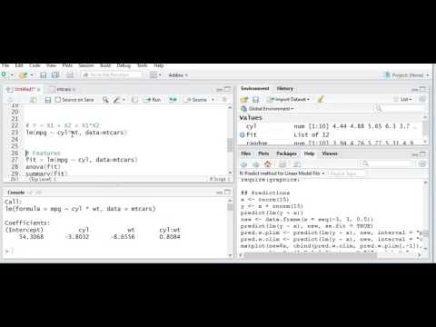 Linear Regression in R